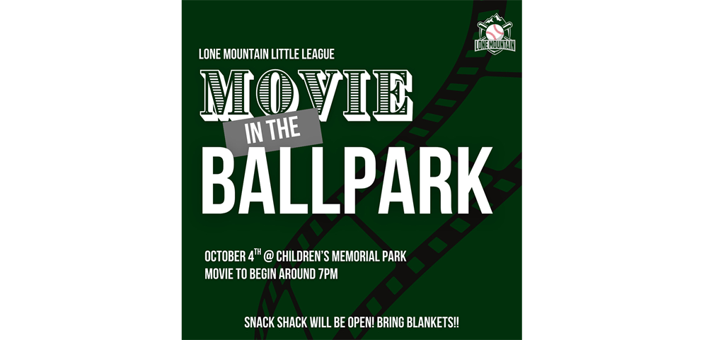 Movie In The Ball Field