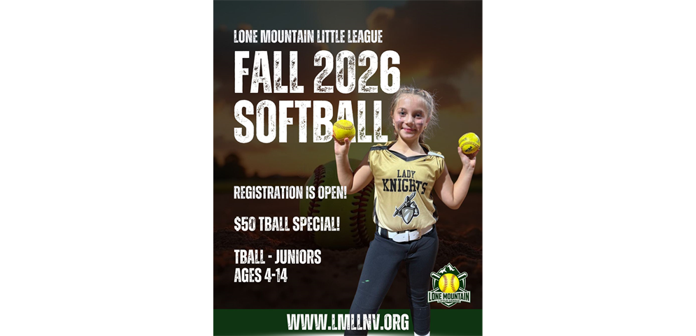 Softball Registration Open
